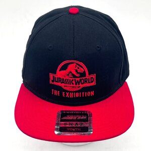 Jurassic World The Exhibition Youth Snapback Cap Hat Otto Universal City Studios